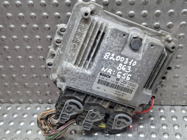Bedienteil DES MOTORS 0281011549 8200310863 RENAULT MEGANE II 1.9 DCI
