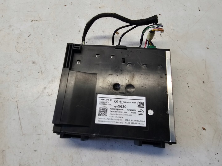 OPEL ASTRA K 5 V modulo STACJA RADIA navigazione SILVERBOX 39132630