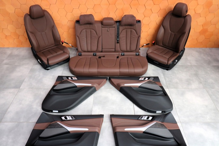 BMW X5 G05 belső FOTELE fűtés PAMIEC SPORT HARMAN VERNASCA COFFEE