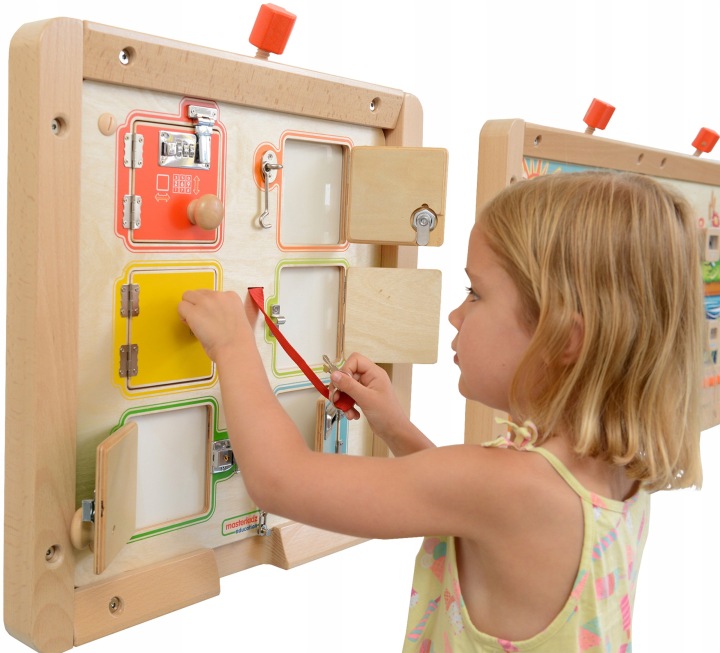 TABLICA MANIPULACYJNA ZAMKI DO DRZWI MASTERKIDZ