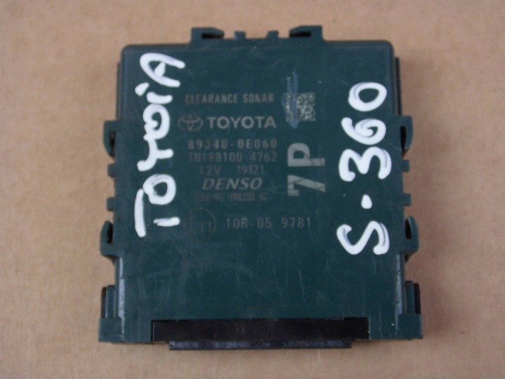 Toyota Highlander XU70 module control unit of the parking PDC sonar 89340-0E060