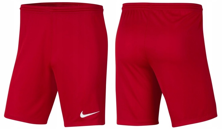 Шорти Дитячі Nike Park III Dri-FIT На Фізкультуру Футбольні Червоні розм. M — фото 10
