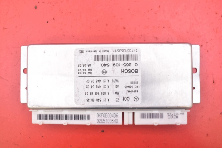 control unit module ESP A2115405845 MERCEDES E-class W211 1.8 compressor; 163 KM