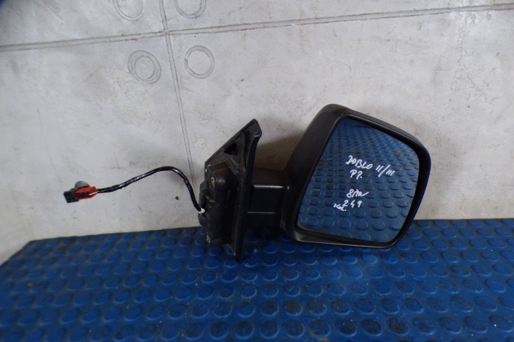 Fiat Doblo II LIFT Spiegel elektrisch rechts 8PIN LAKIER 249 Original stBD