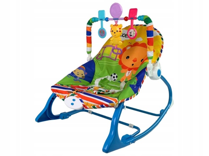 Lean Toys Колиска гойдалка 2 в 1 тигр
