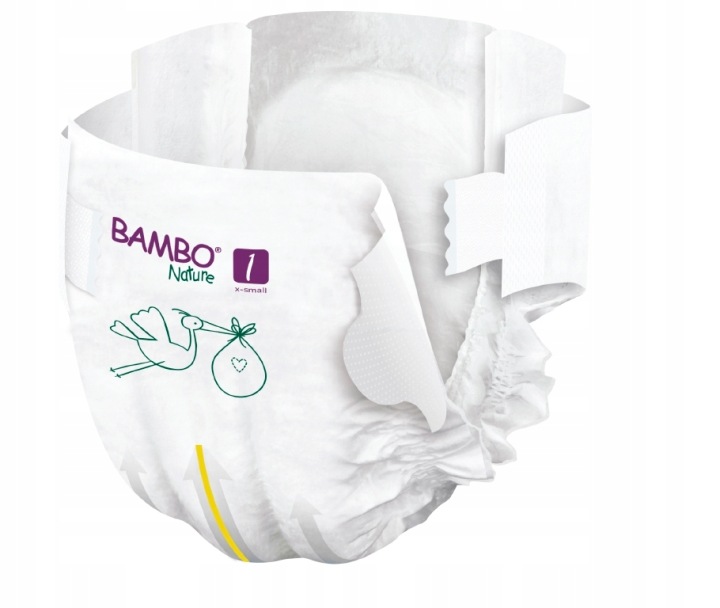 Підгузки для дітей Bambo Nature 1 Paper Bag (2-4 кг, 22 шт.) — фото 2