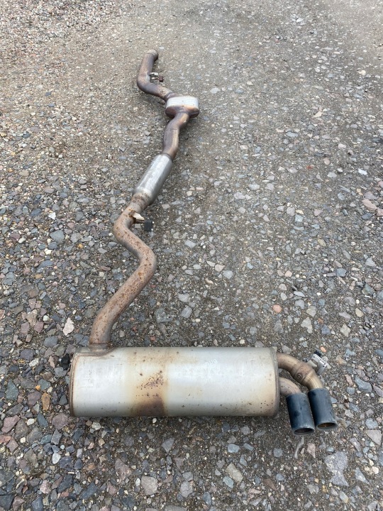 BMW F21 F30 F31 2.0 exhaust silencer BOYSEN