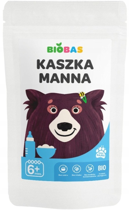 Кашка Манна Кашка Пшоняна Кашка Вівсяна Біо Виробництво EU 6 шт. BioBas — фото 3
