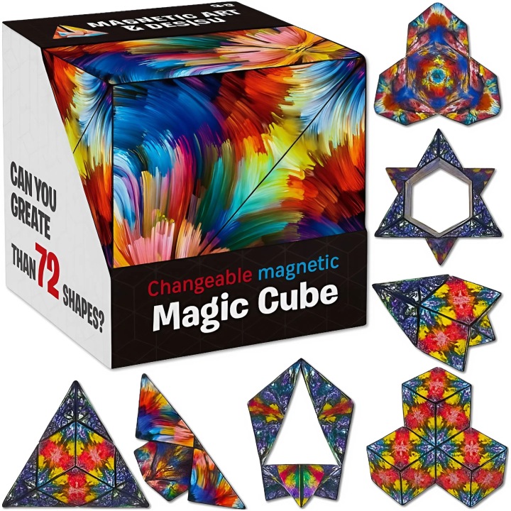Фіджет MagicCube Кубик Антистрес Магнітна EDU 1 шт. — фото 2