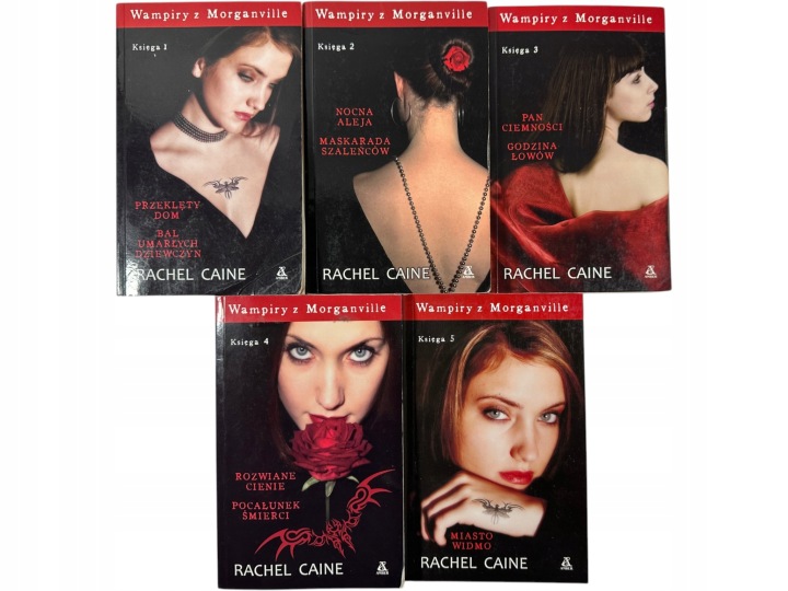 Zdjęcie egzemplarza: Wampiry z Morganville / zestaw 5 książek / Rachel Caine