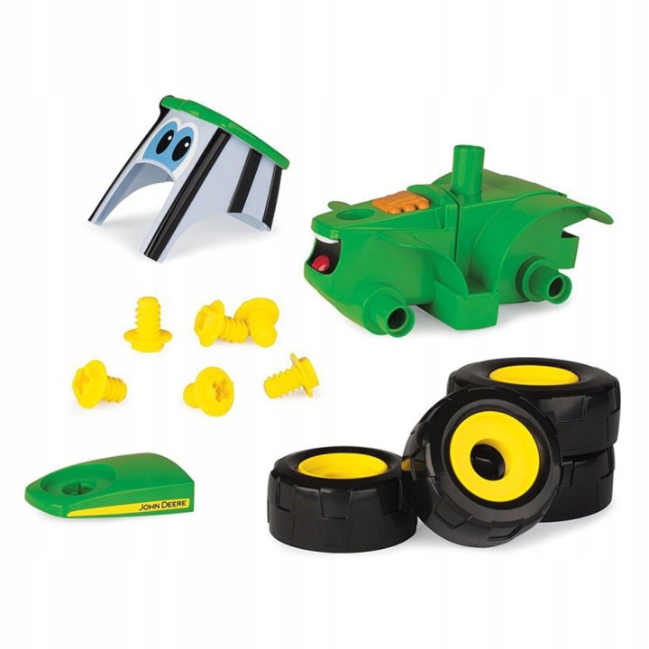 Трактор John Deere Monster Treads TOMY з великими світними колесами (вживаний) — фото 12