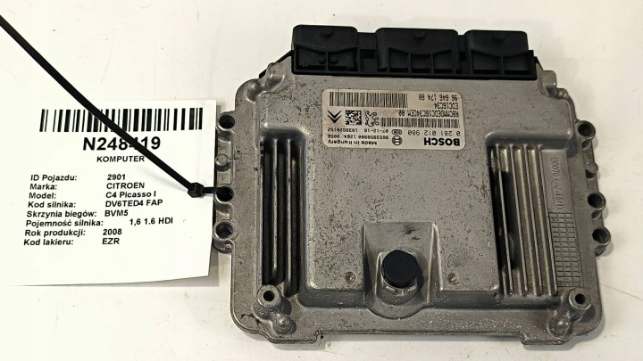 Computer 9664617480 CITROEN C4 Picasso und