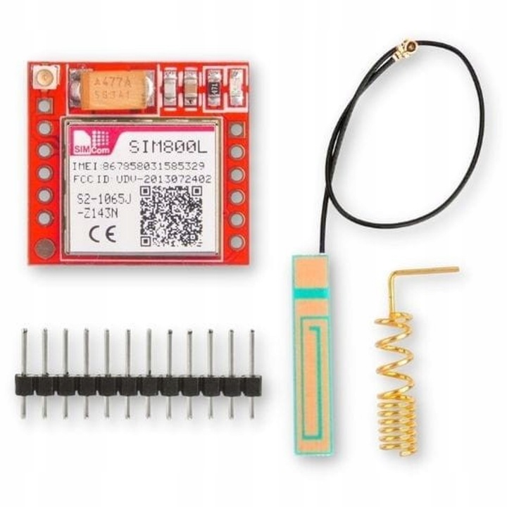 SIM800L Moduł GSM GPRS Micro SIM Arduino TTL 800L, 5904890331457 • Cena ...