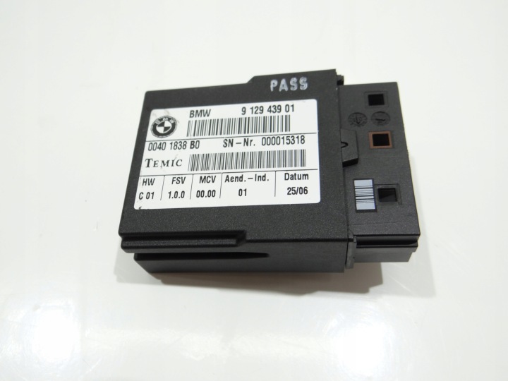 Module Unité de contrôle PASOW de Sécurité BMW 5 E60 E61 9129439