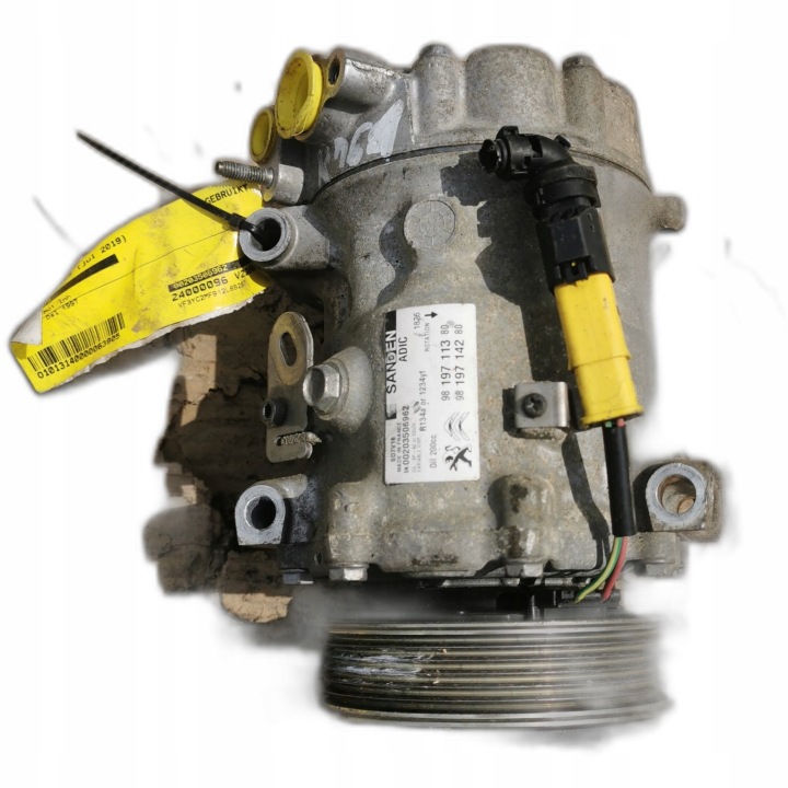 PEUGEOT BOXER 9819711380 9819714280 compressor; of the air conditioning