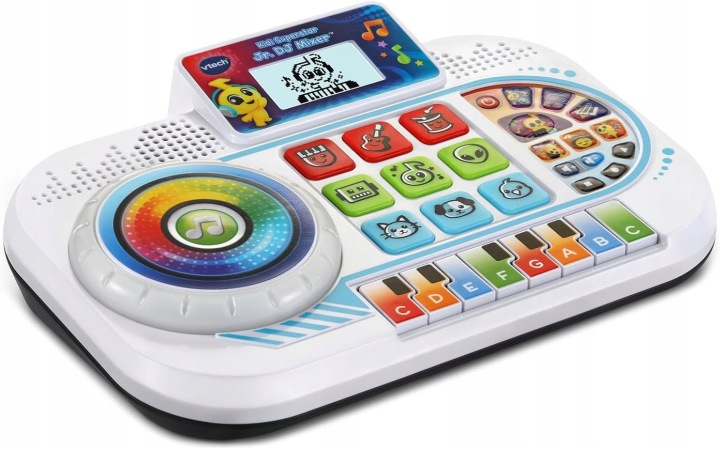 VTECH Kidi Superstar Jr. DJ Міксер Консоль DJ Міксер біла (Англійська Вер.) — фото 3