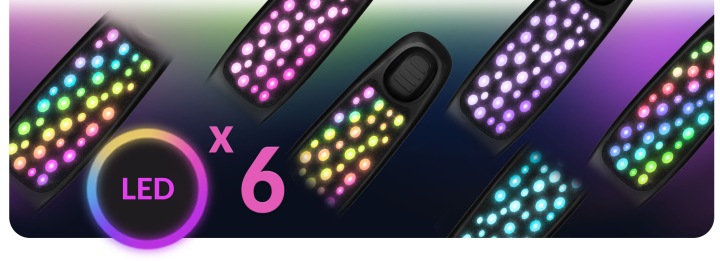 Самокат триколісний для дітей балансувальна LED Ricokids Голова - чорна — фото 5