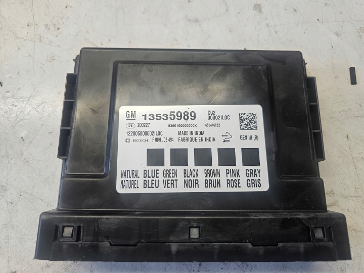OPEL ASTRA K 5 V komfortsteuergerät BCM 13535989