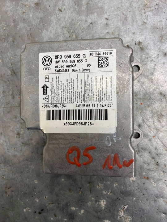 AUDI Q5 8R modul SENSOR airbag AIRBAG 8R0959655G SPRAWNY
