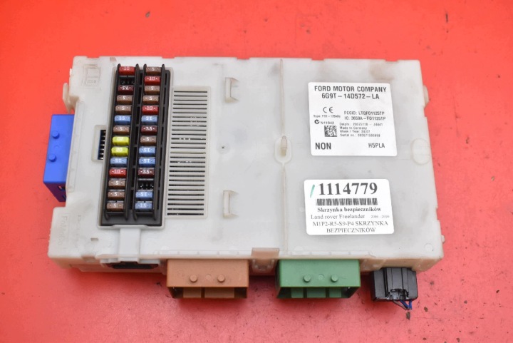 compartment of fuses 6G9T-14D572-LA LAND ROVER FREELANDER II L359 2.2 TD4