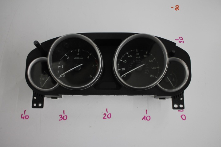 QUADRO STRUMENTI TACHIMETRO CONTAGIRI OROLOGIO MAZDA 6 GH 2.2 CITD 07-12 UK