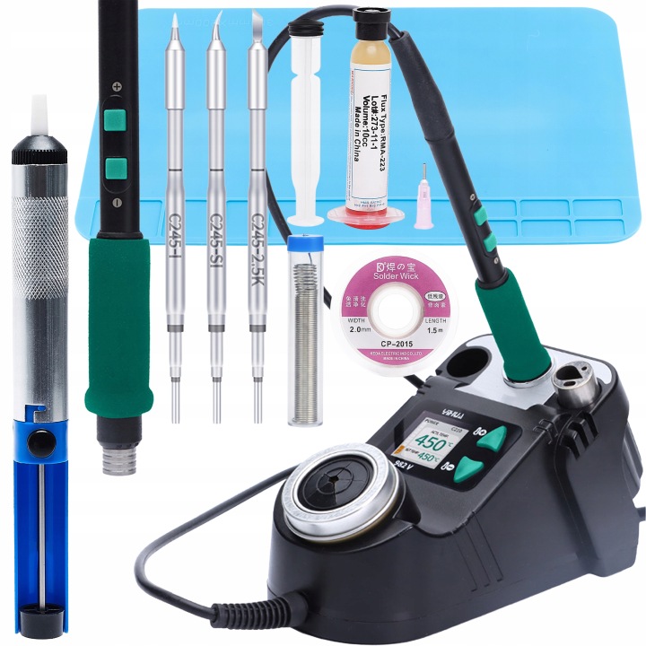 Pájecí Stanice Smd Yihua 982-V C245 LCD Servisní Sada Pro Podložku Pinzety Esd