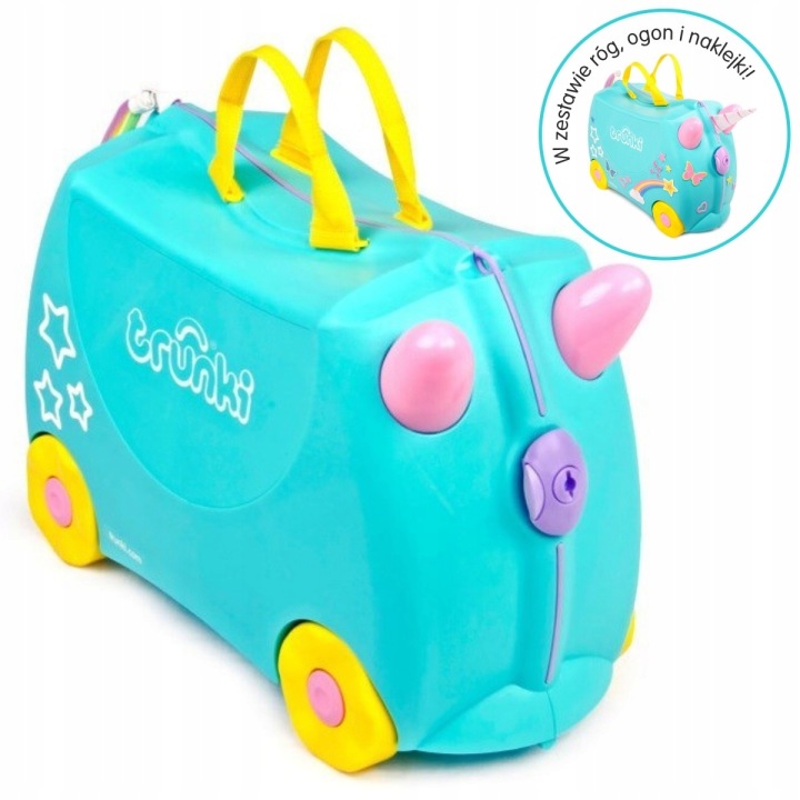 Trunki Валіза для Дітей Що їздить Валізка Каталка Котик Cassie — фото 12