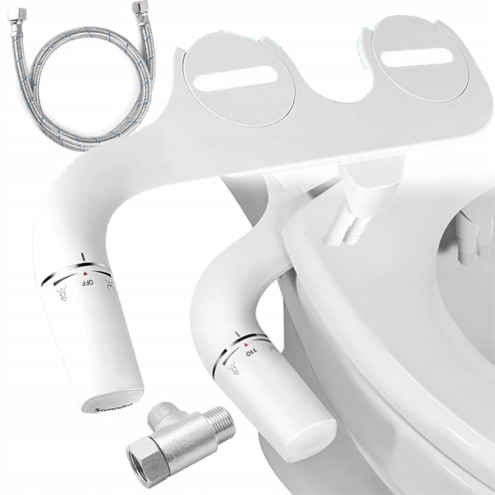 Ultratenký Toaletní Bidet S Dvojitou Tryskou, Ovládaný Pravou Rukou