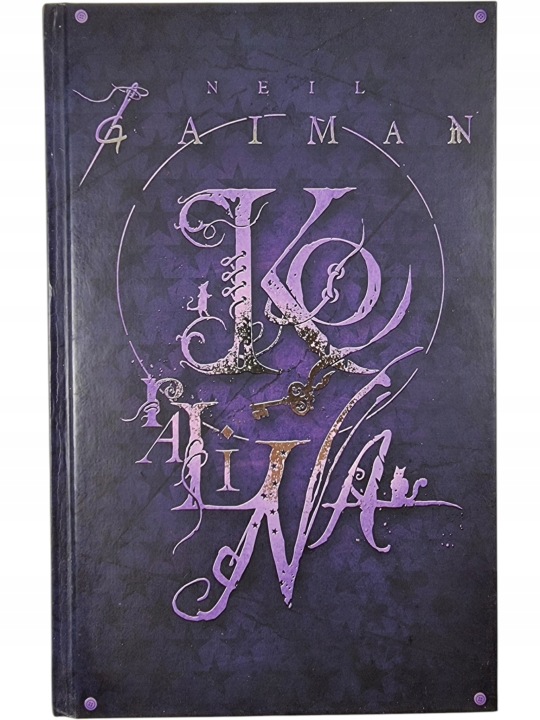 Zdjęcie egzemplarza: TWARDA / Koralina / Neil Gaiman książka