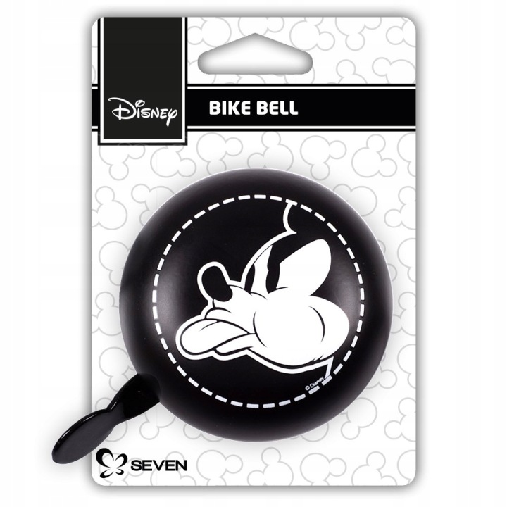 Дзвоник Для Велосипеда Ретро Mickey Чорний Seven Польська — фото 3