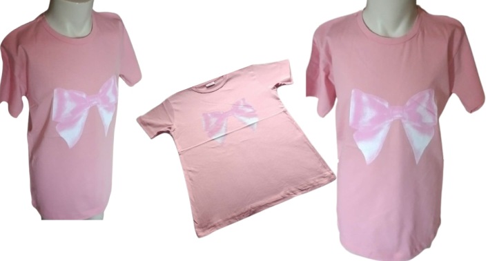 Bluzka t shirt dla dziewczynki bawełniana koszulka krótki rękaw — zdjęcie 13
