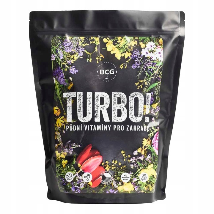Turbo! Půdní vitamíny pro zahradu 4 l