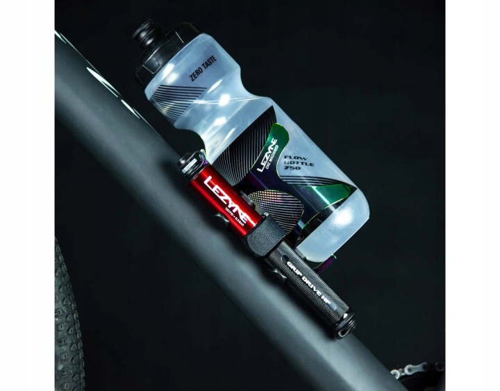 Lezyne насос Grip Drive HP S чорна — фото 5