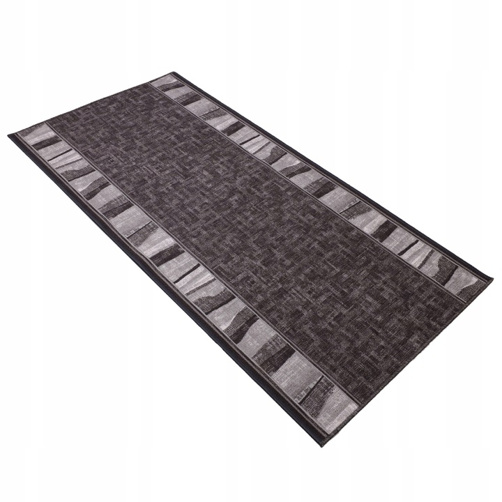 Koberec Běhoun do předsíně 100x200, protiskluzový, obšitý Zorro Greyem