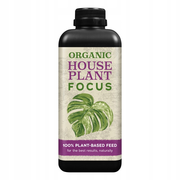 Organic Houseplant Focus 1L – organické hnojivo pro pokojové rostliny
