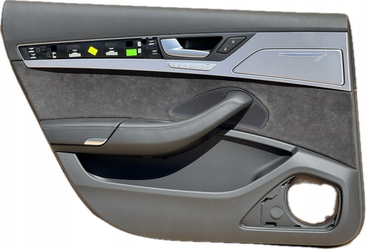 Audi A8 D4 Laterale / lato sinistra PANNELLO PORTA PORTIERA sinistra posteriore posteriore alcantara 4H4868067 EU