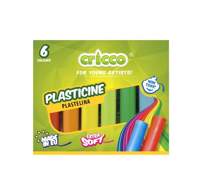 Пластилін Cricco 6 шт.