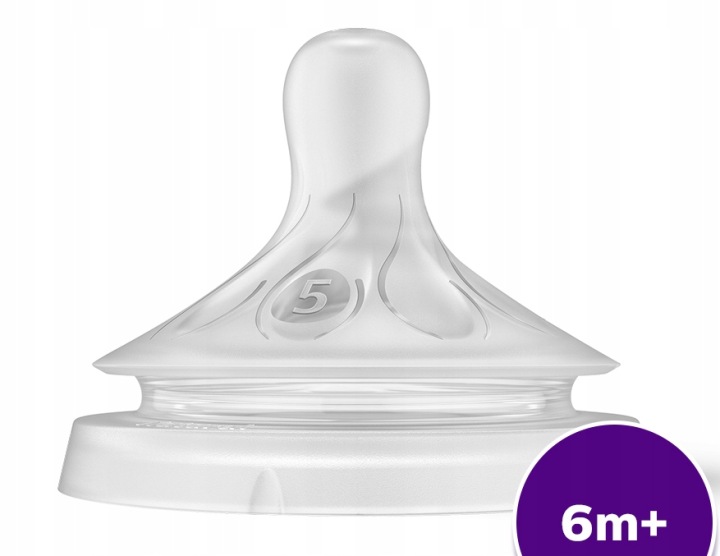PHILIPS AVENT набір сосок для пляшки NATURAL RESPONSE 1 міс.+ 3 міс.+ 6 міс.+ — фото 5