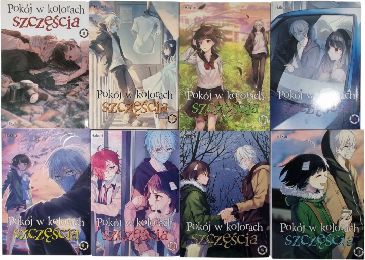 Zdjęcie egzemplarza: Pokój w Kolorach Szczęścia Tomy 1-9 bez 2 / Manga / Hakuri