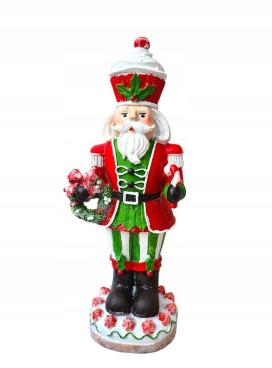 Figurka dědečka na ořechy 24 cm. Voják
