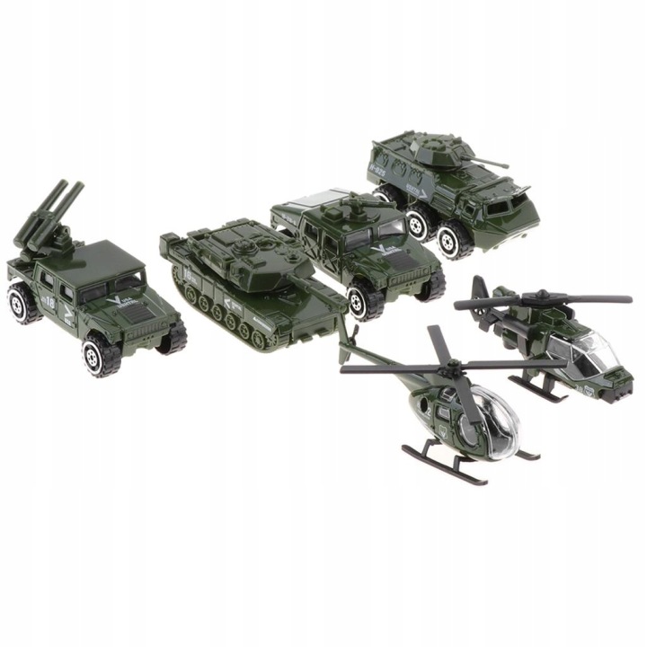 Diecast Car Tank Гелікоптер Модель Ігровий набір Дітей Подарунок — фото 7