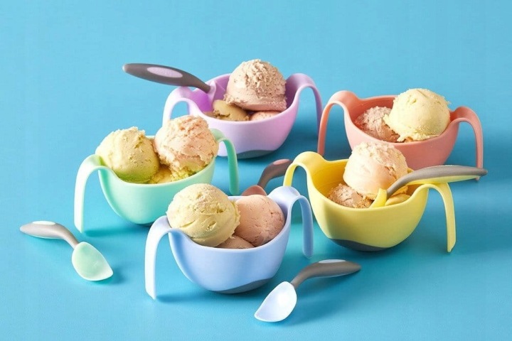 Столові прибори BLW для немовлят Gelato Boysenberry b.box виделочка ложка у чохлі — фото 9