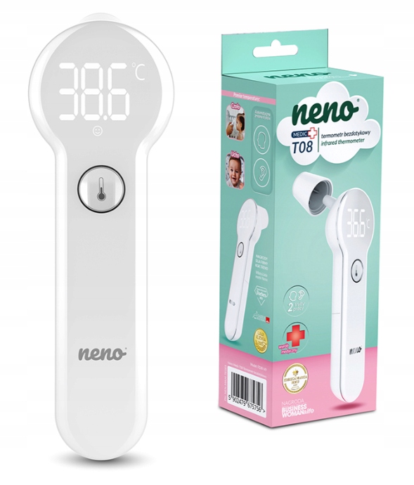 Neno Medic T08 Професійний термометр безконтактний Для чола вуха об'єкта