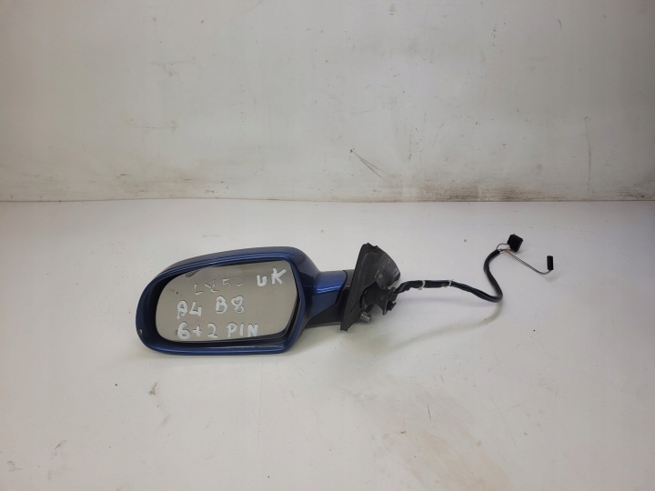 SPECCHIETTO RETROVISORE sinistro AUDI A4 B8 LX5V 6+2 PIN UK