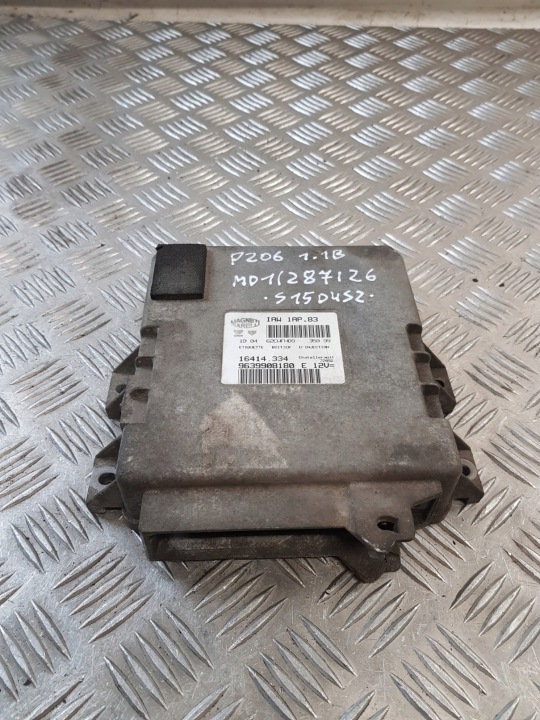 Bedienteil DES MOTORS 9639908180 PEUGEOT 206 1.1B 00R- EUROPA