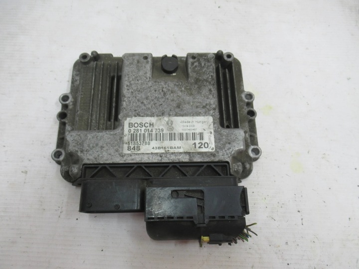 UNITÉ DE CONTRÔLE ORDINATEUR FIAT LANCIA 1.6 MJET 0281014739