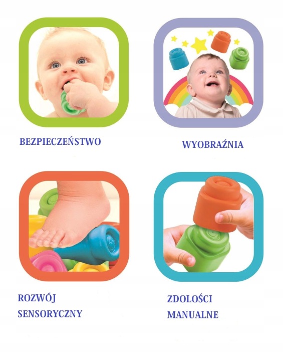 Clemmy М'якенький конструктор собака і цуценятко Іграшка Сенсорна — фото 8
