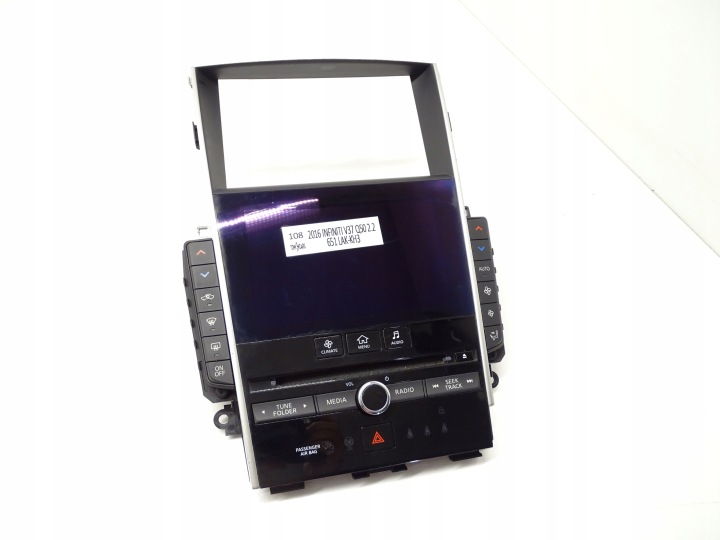 EKRAN Bildschirm, RADIO PANEL INFINITI Q50 253916HA5A