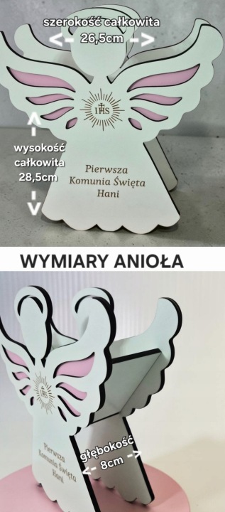 Ангел До причастя, чаша на причастя, box xxl подарунок, персоналізація гравіювання — фото 10