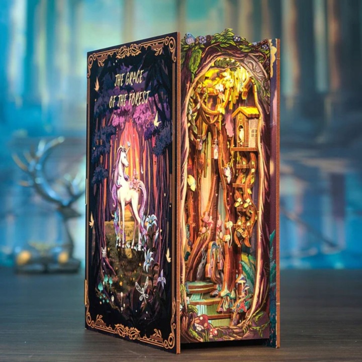 Book nook DIY CuteBee Grace of the Forest LED 89 ел. — фото 3